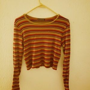 Brandy Melvile Striped long sleeve tee